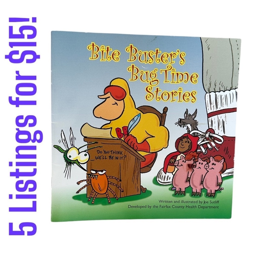 Bite Busterās Bug Time Stories Storybook children
